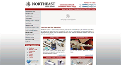 Desktop Screenshot of northeastlock.com